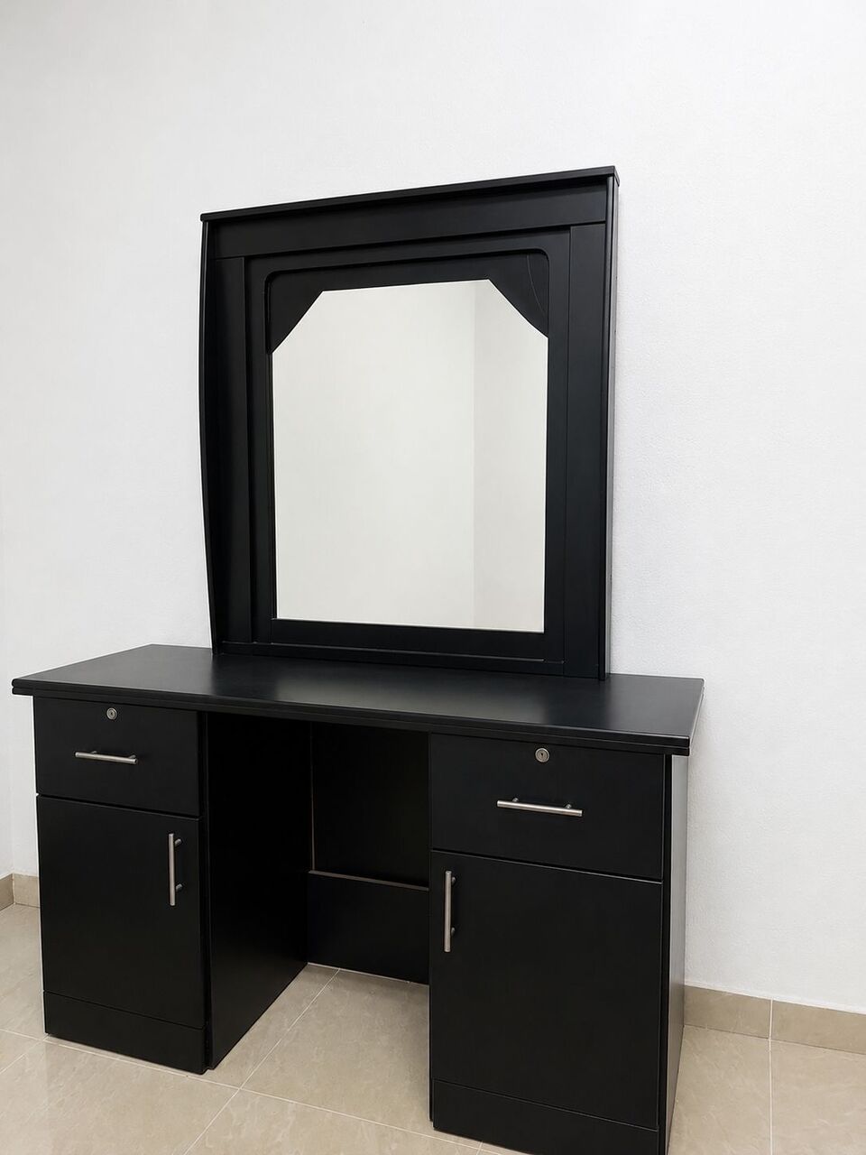 SAR 1,200 – Household Furniture for Sale: King-Size Bed, Wardrobe, Dressing Table, L-Shape Sofa & More