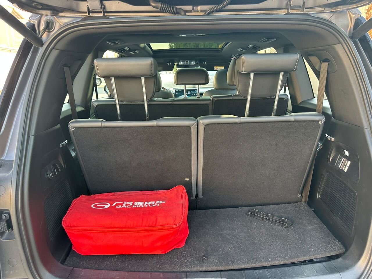 SAR 75,000 – GAC GS8 4WD, 2023, Automatic, 74,000 KM | Full Options with Sunroof | Accident Free | Family Exit Sale