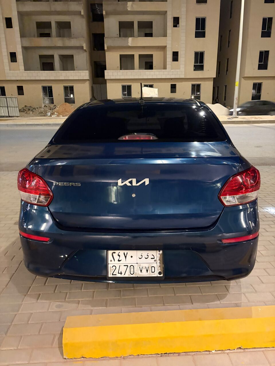 SAR 32,000 – Kia Pegas, 2022, Automatic, 188,000 KM | Blue